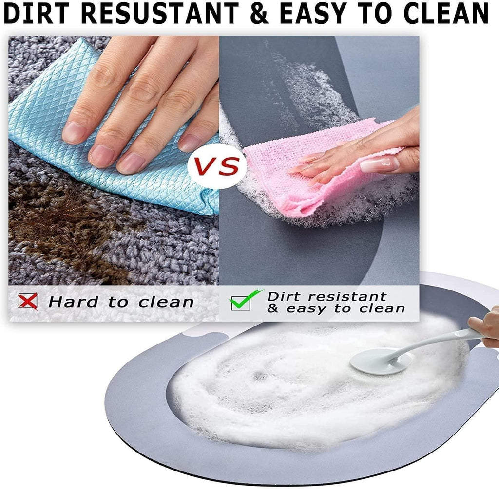 Quick Drying Water Soak Bathroom Mat & Water Absorbent Door Mat, Floor Mat, Doormat (Pack of 2)