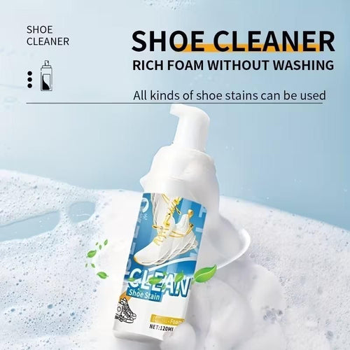 Clean Shoe Stain Foam 120 ml each Pack of 2